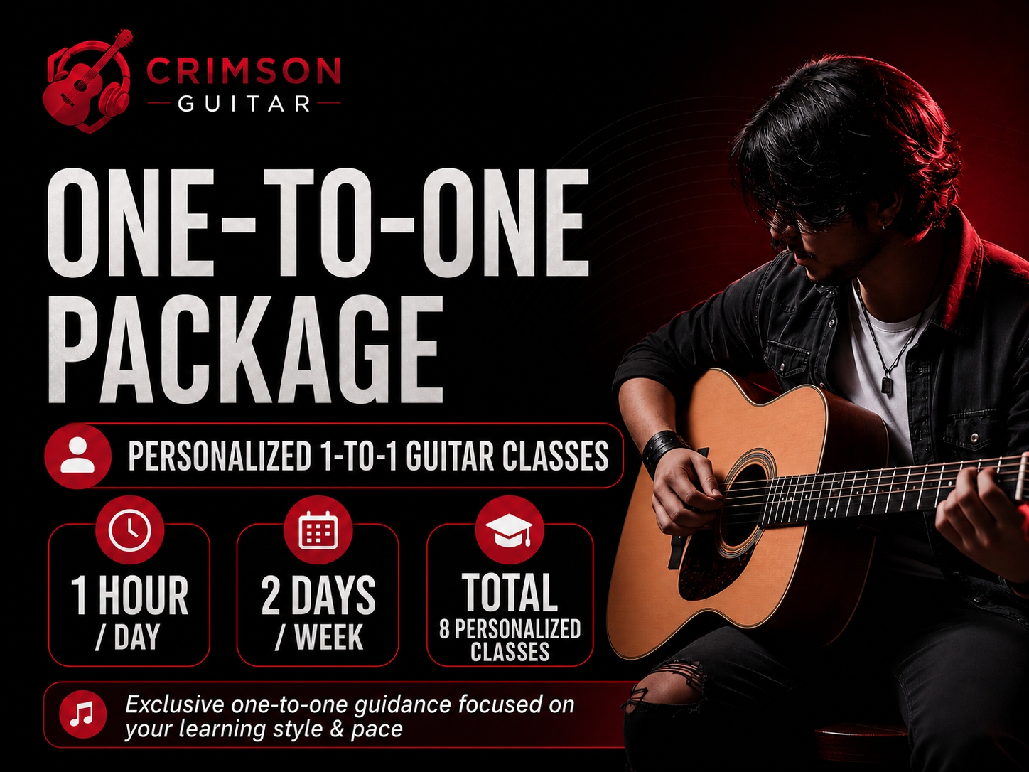 One-to-One Package – 1 Hour