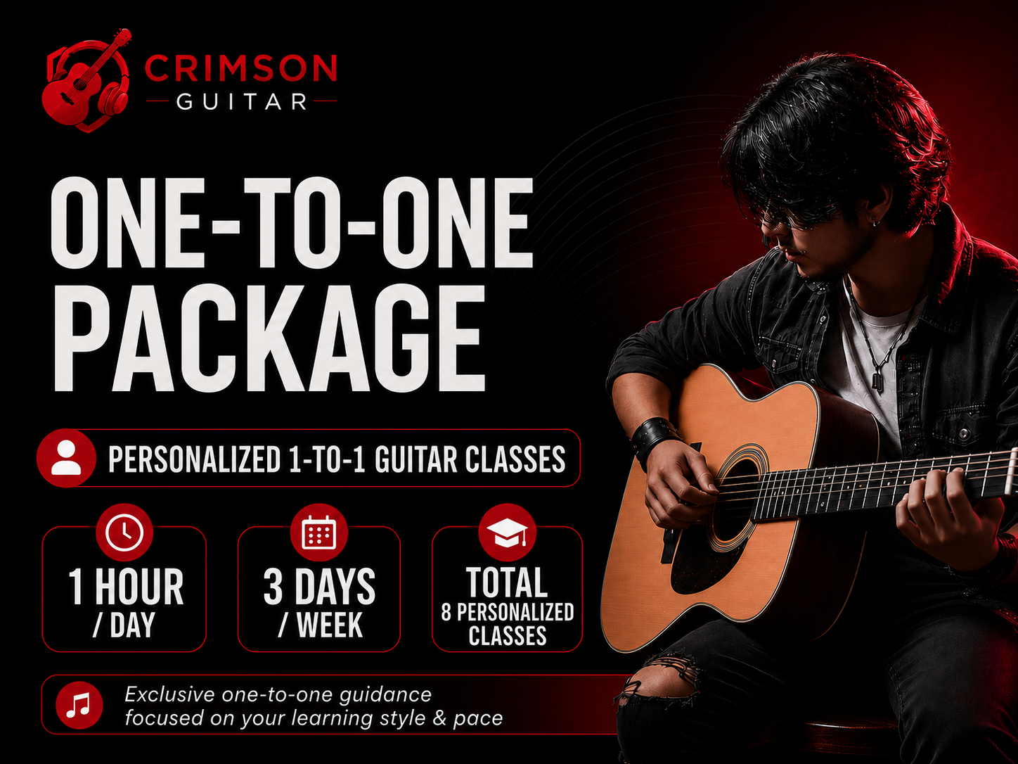 One-to-One Package – 1 Hour
